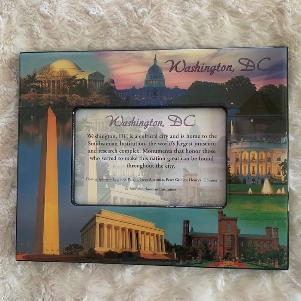 Desktop Photo Frame 8” X 10” Washington DC